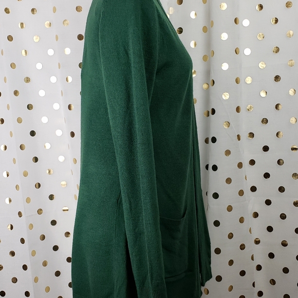 Carolyn Taylor Green Open Cardigan - Picture 6 of 9